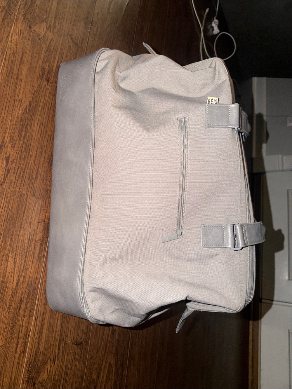 BEIS Light Gray Men's Duffel Bag